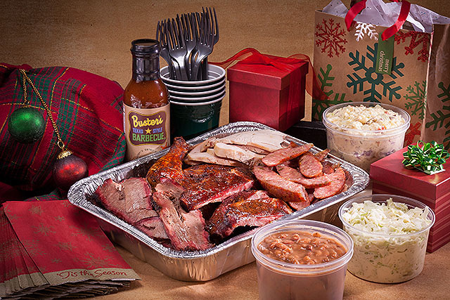  Order Buster’s to-go for the holidays. 