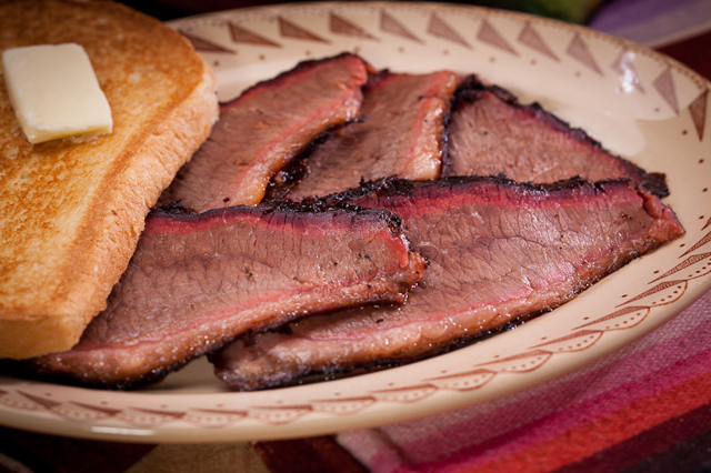 Brisket is the national food of the Republic of Texas. 